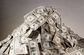 Brewster's Millions - pile of money